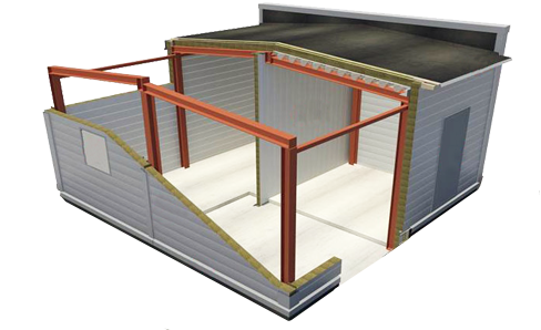 Rockwool Sandwich Panels For Wall And Roof