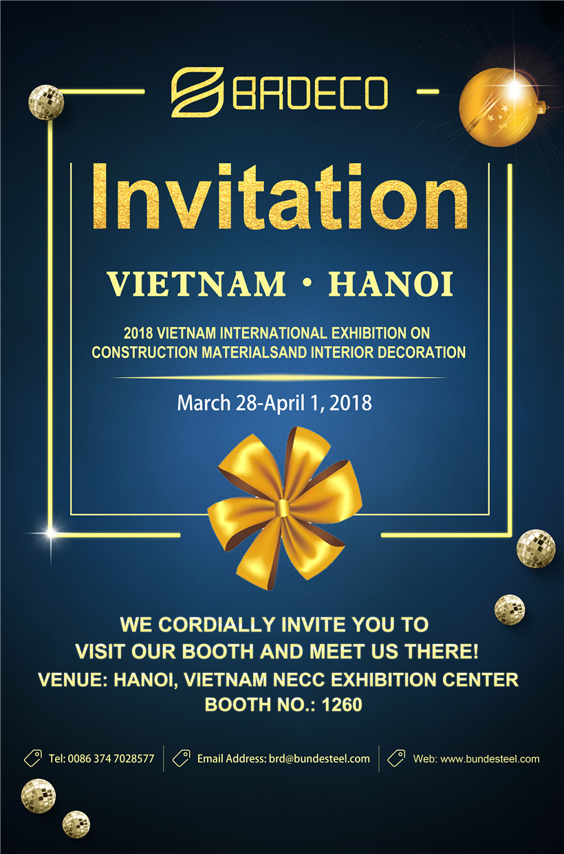 <b>2018 Vietnam International Exhibition On Construction Materials And Interior Decoration </b>