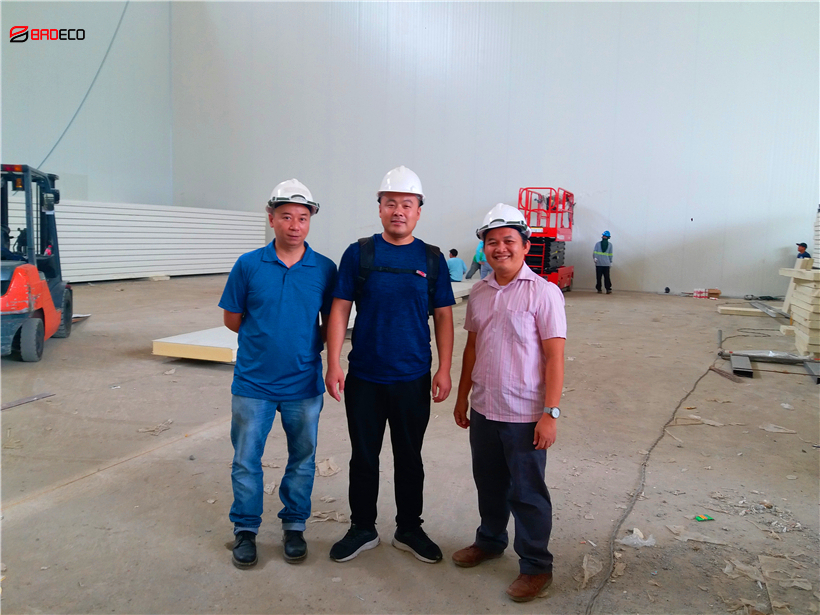 <b> BRD Cold Room Panel is Installing in Philippines</b>